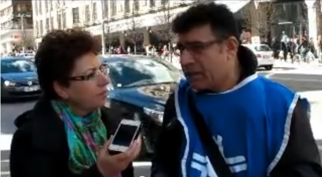 گزارش سیما بهاری از تظاهرات علیه قوانین پناهندگی در سوئد/استکهلم